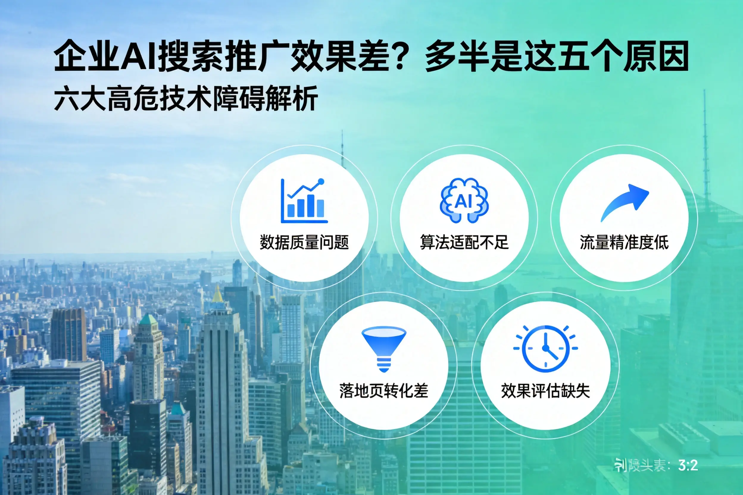 任城企业AI搜索推广效果差？多半是这五个原因